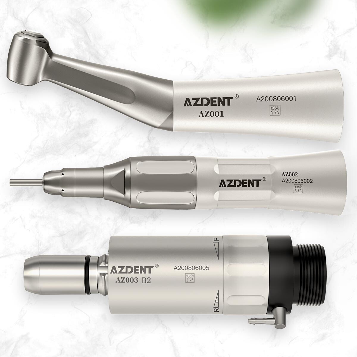 Joydental Dental Low High Speed Handpiece Kit/ Contra Angle+Straight+Air Motor