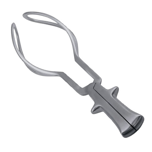 Simpson Obstetrical Forceps, 14″, Premium German Stainless