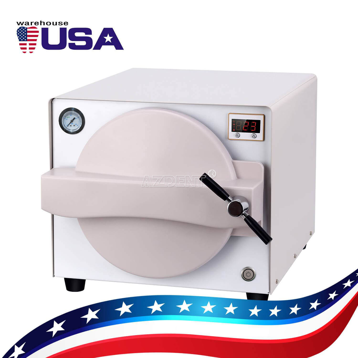 Portable Dental Delivery Unit Air Compressor Syringe/Autoclave Steam Sterilizer