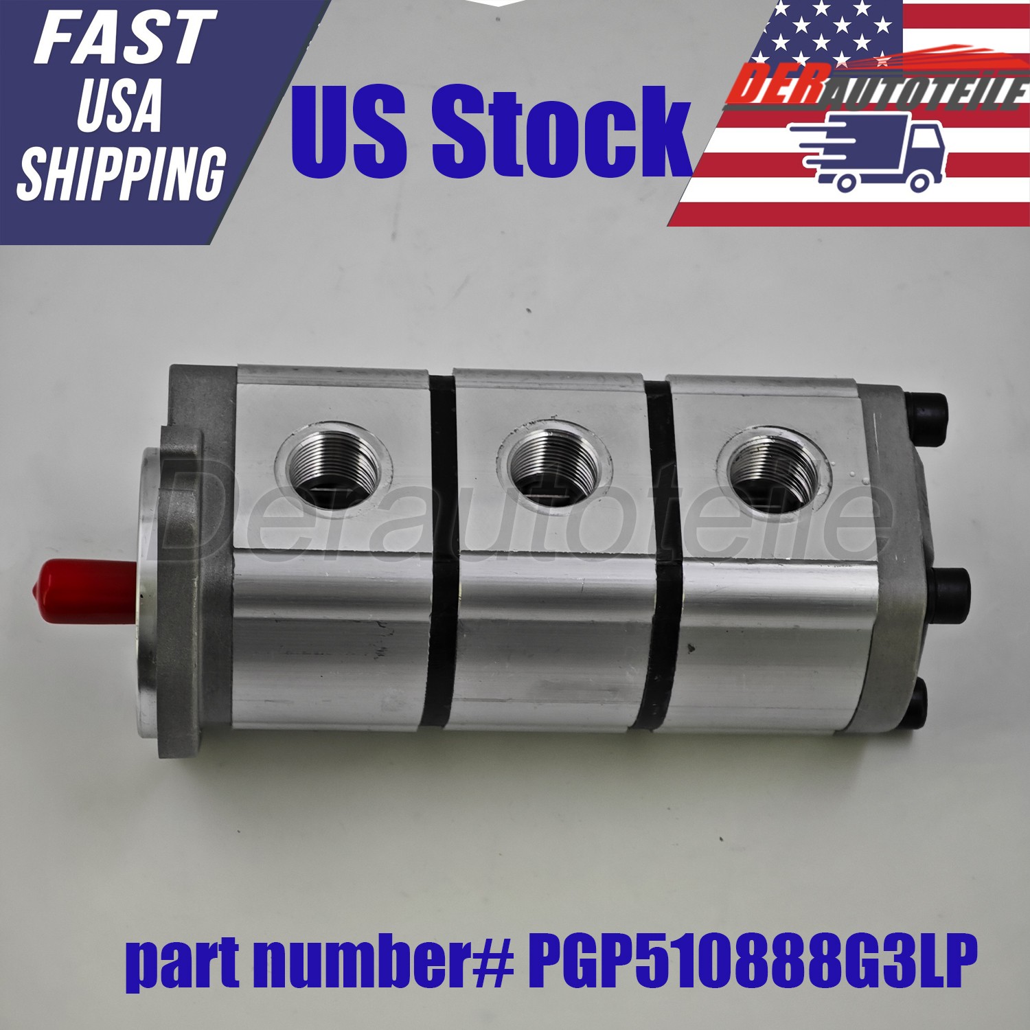 NEW FOR AGT Three-Section Hydraulic Pump Pgp510888g3lp Skid Steer Gear Pump