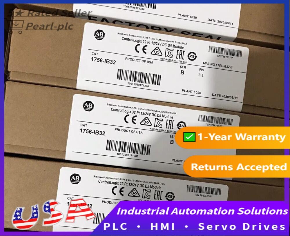 Allen-Bradley 1756-IB32 AB 1756-IB32 SERB CONTROLOGIX 32 PT DC INPUT MODULE US