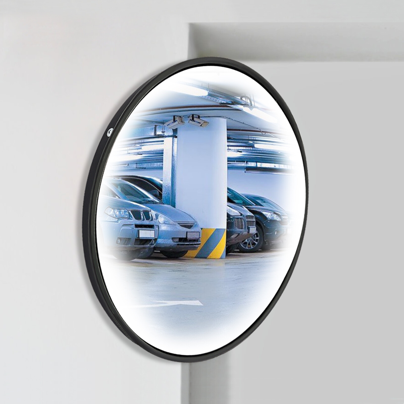 12In Traffic Security Convex Mirror Wide Angle Driveway Safety Corner Blind Spot