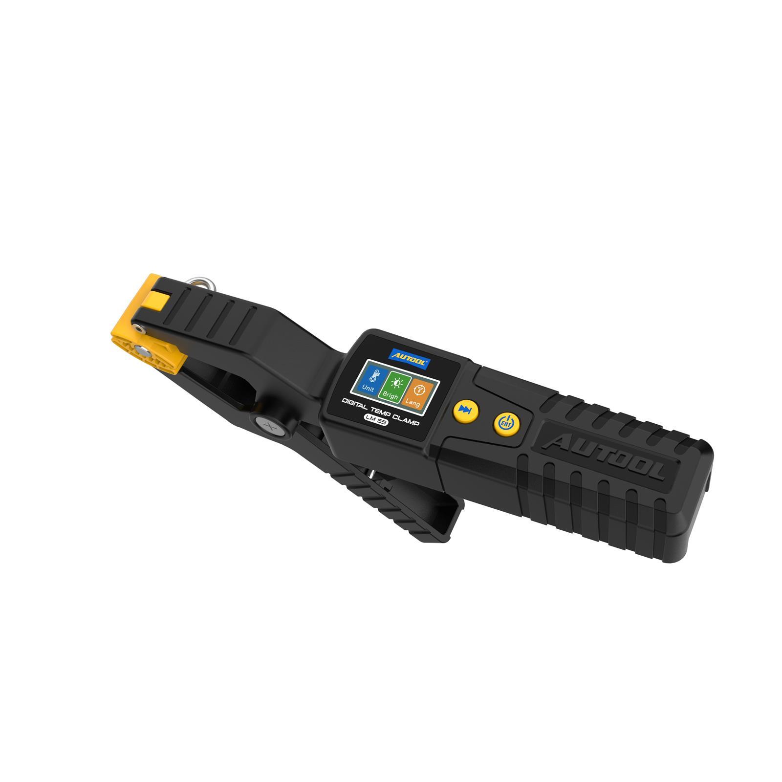 HVAC Thermometer Heating Cooling System Pipe Temperature Clamp Probe -58°F-500°C