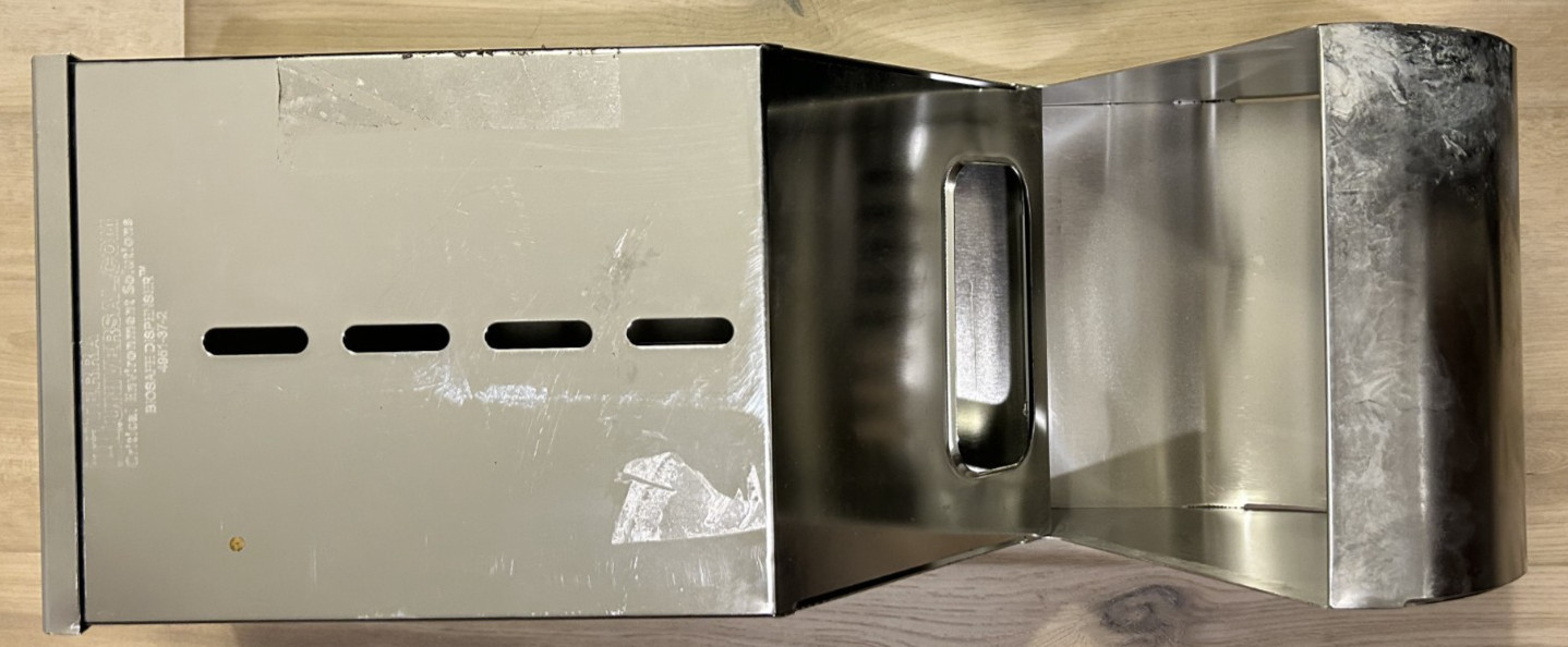 Terra Universal Stainless Steel Clean Biosafe Room Dispenser 4951-37-2