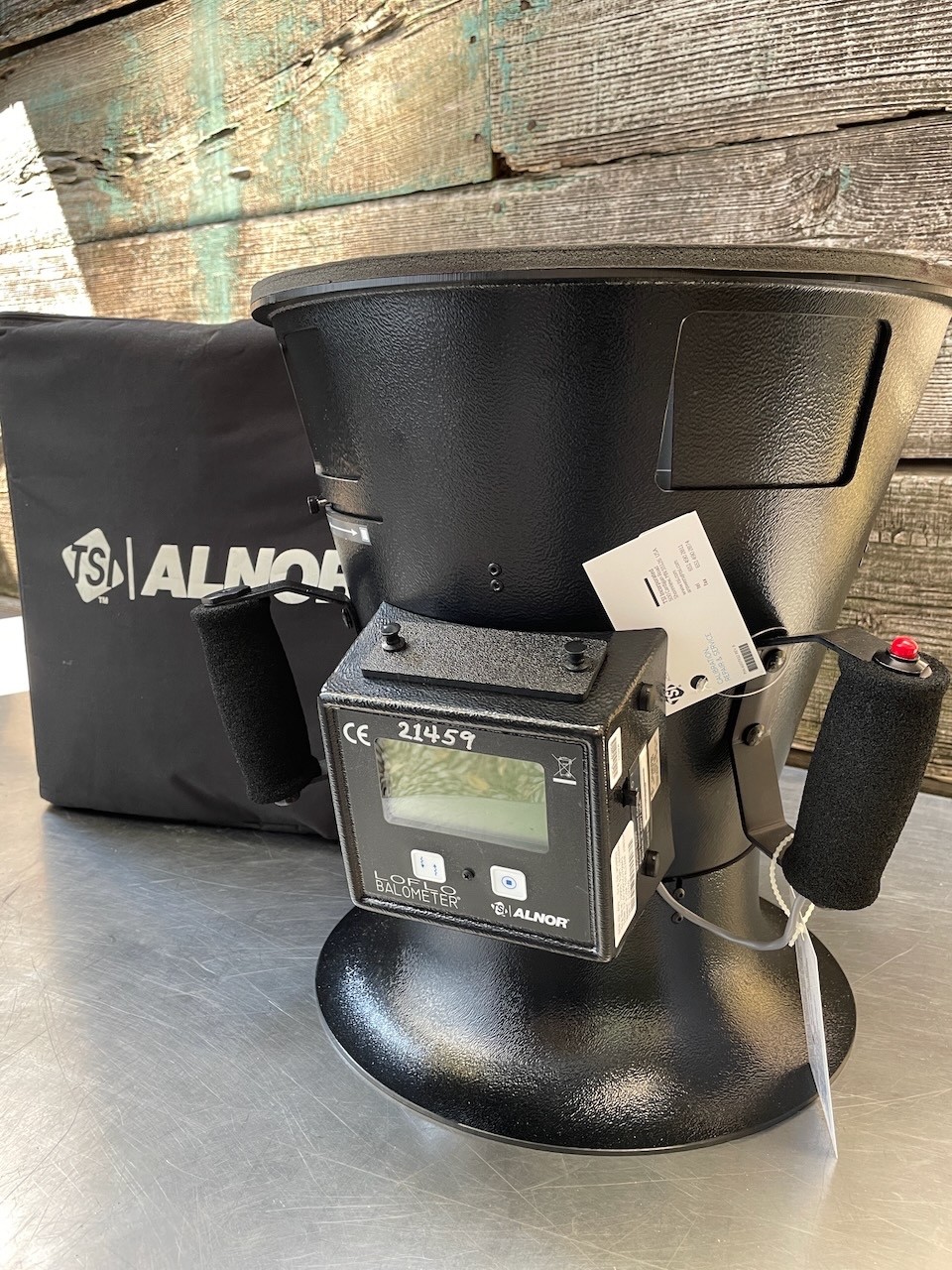 TSI Alnor LOFLO Balometer Model 6200 with Case & New Batteries Works!