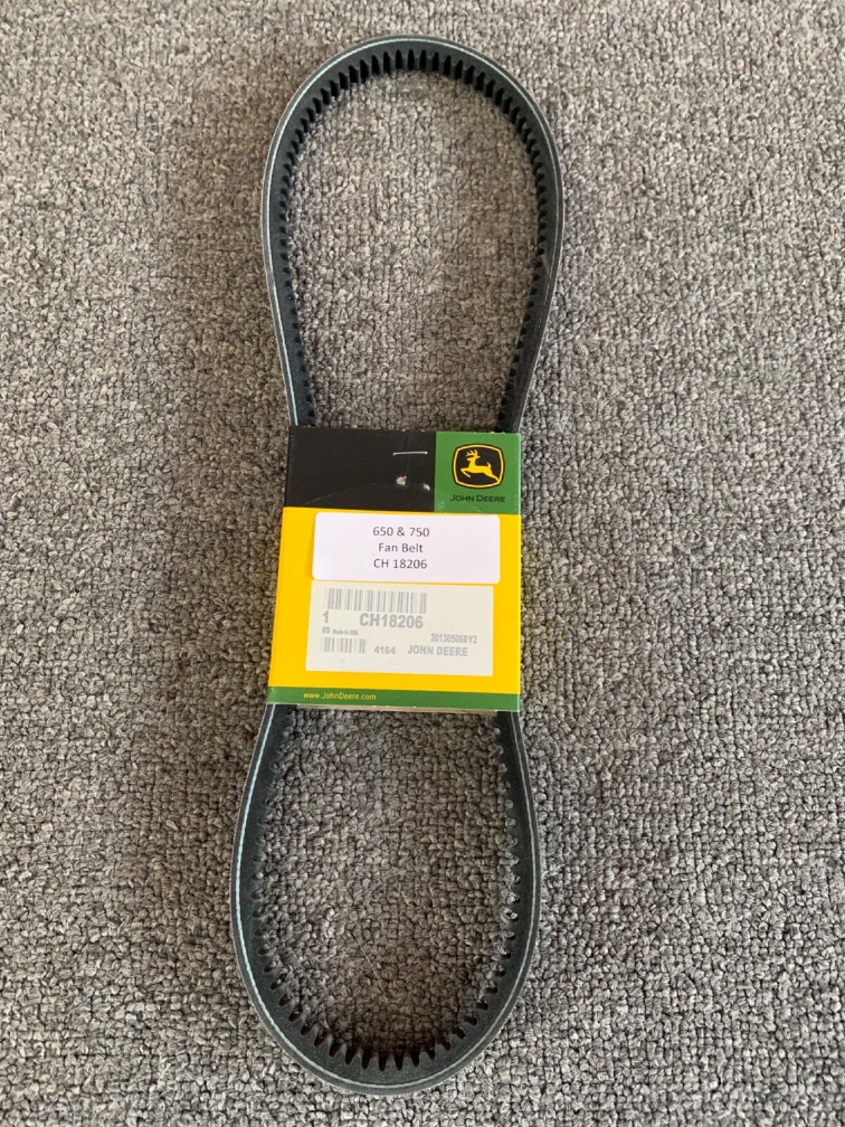 John Deere 650/ 750 Tractor Fan Belt