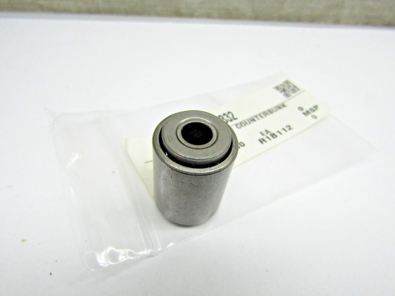 Unbranded 1/4″ ID X 3/4″ OD X 1″ Unground Steel Roller with Bearing Counter Sunk