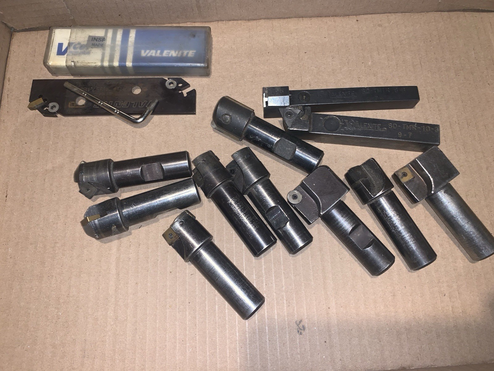 Bulk Lot Of Valenite USA Carbide Tool Holders Lot You Get All Machinist