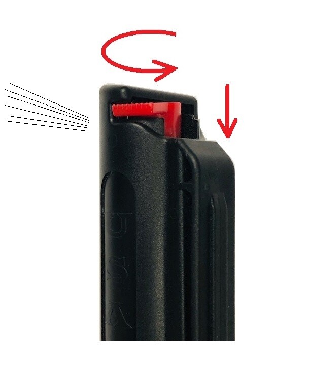 Pepper Spray with Keychain – Self Defense – Convenient to Carry – 4 Units