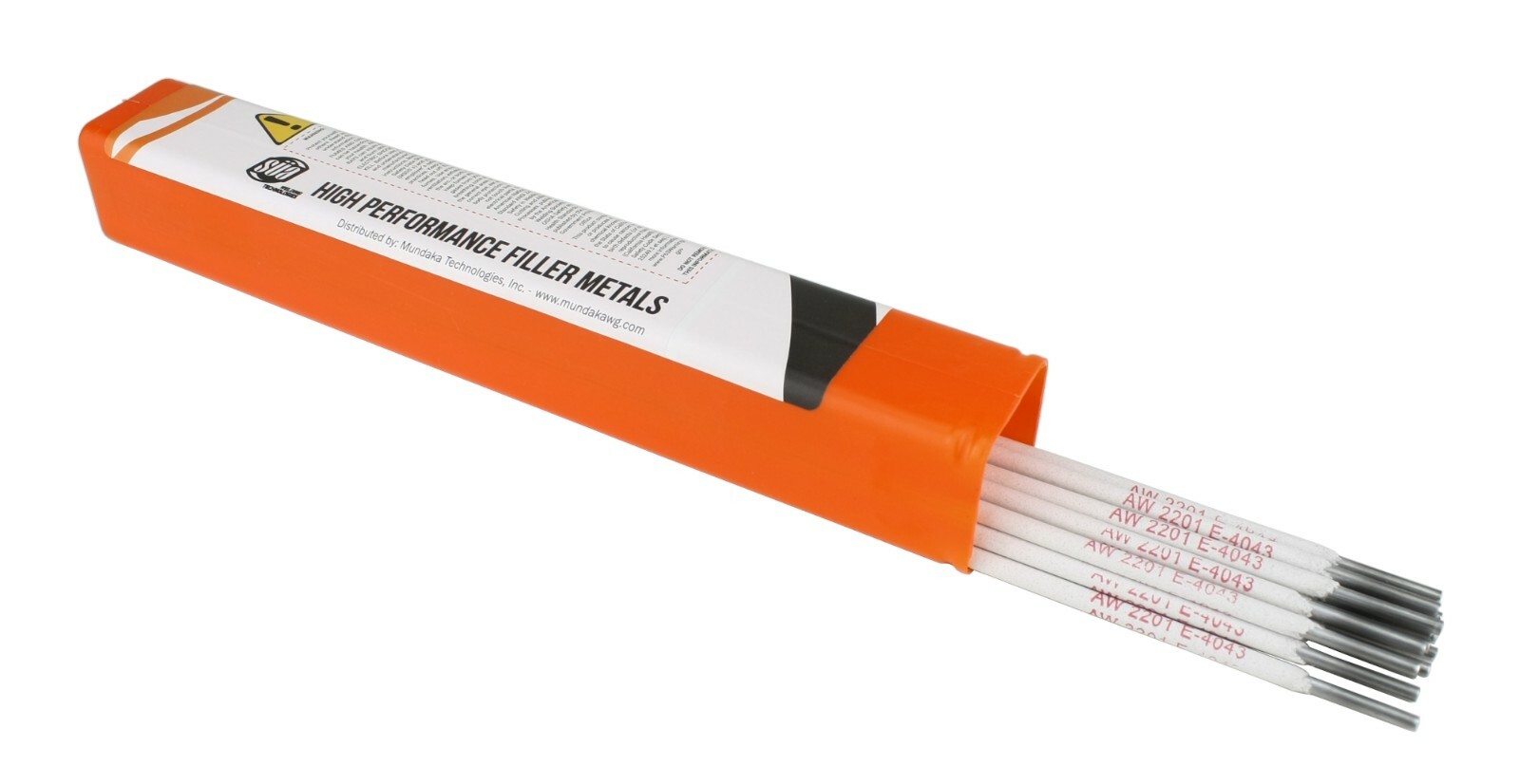 SÜA – Aluminum E4043 Stick Electrode Rod 1/8″ x 14″ – (0.5 Lb = 16 Rods)