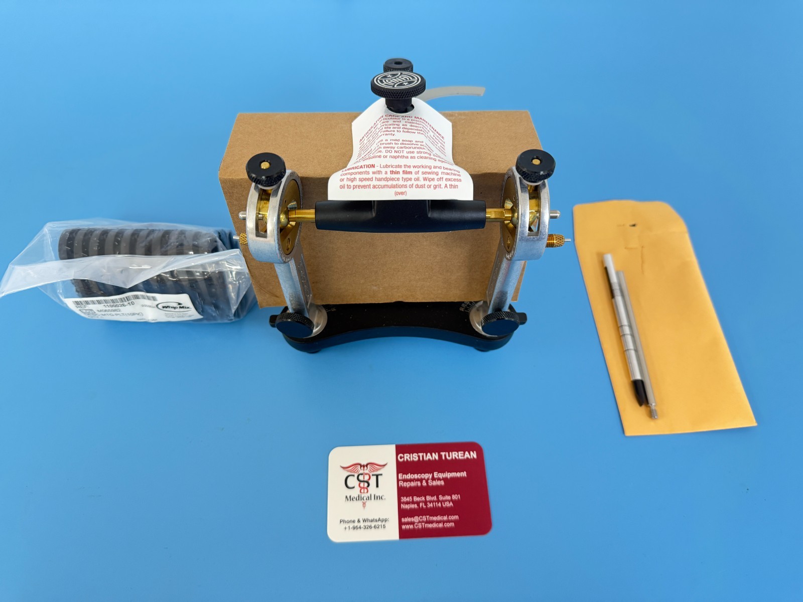 Whip Mix 003302-000 Hanau 96H2 Semi-Adjustable Non-Arcon Articulator with Case