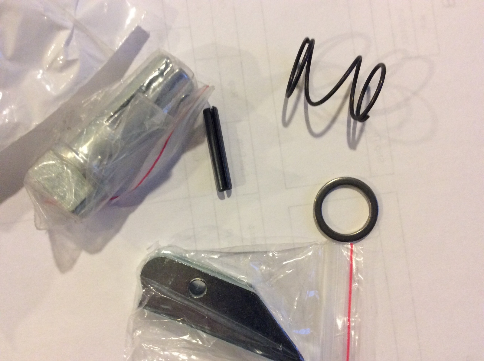 Forklift – Fork Pin Kit Class II forks – Class 2 forks 41825