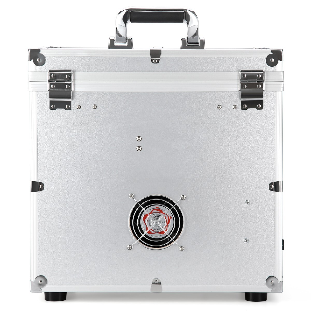 Portable Dental Mobile Delivery Unit Rolling Case Air Compressor Suction System