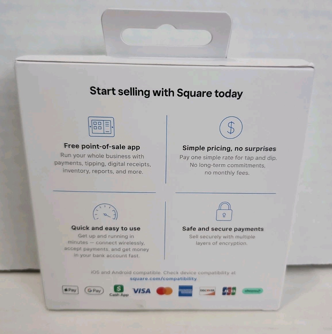 Square Reader for contactless and chip (2nd generation) 🔥Sealed🔥