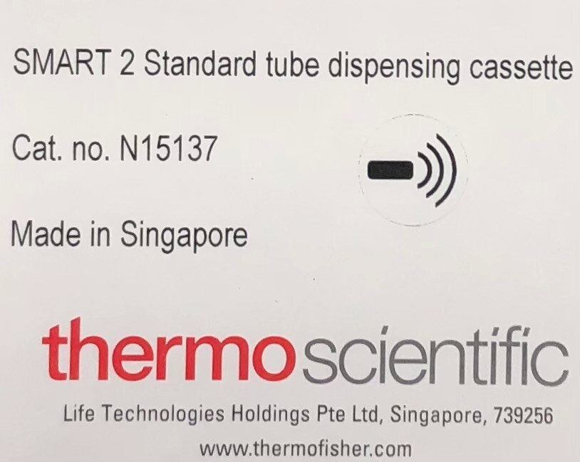 Thermo N15137 Multidrop Combi SMART 2 Standard Tube Dispensing Cassette RFID Tag