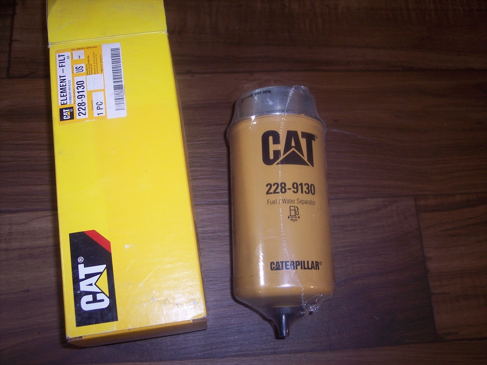 Caterpillar 228-9130 Fuel Water Separator Filter OEM CAT 2289130 Open Box L11