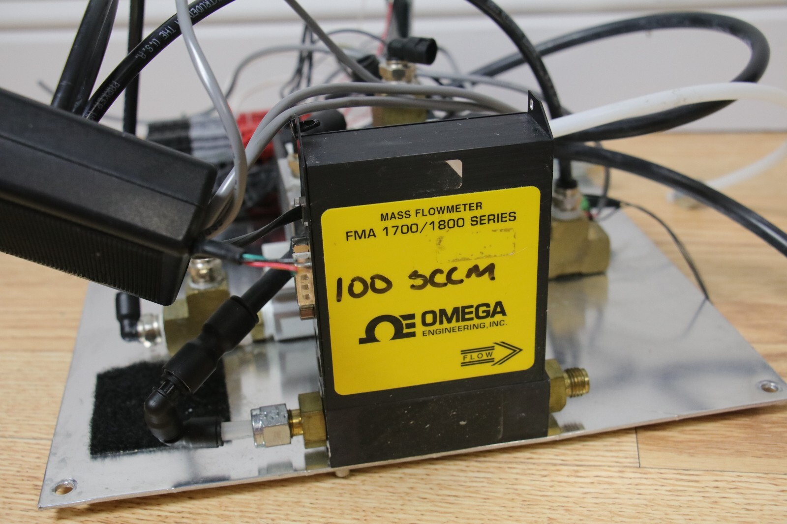 Omega Mass Flowmeter FMA 1700/1800 Series FMA1720 0-10 L/min 4 Humphrey Solenoid