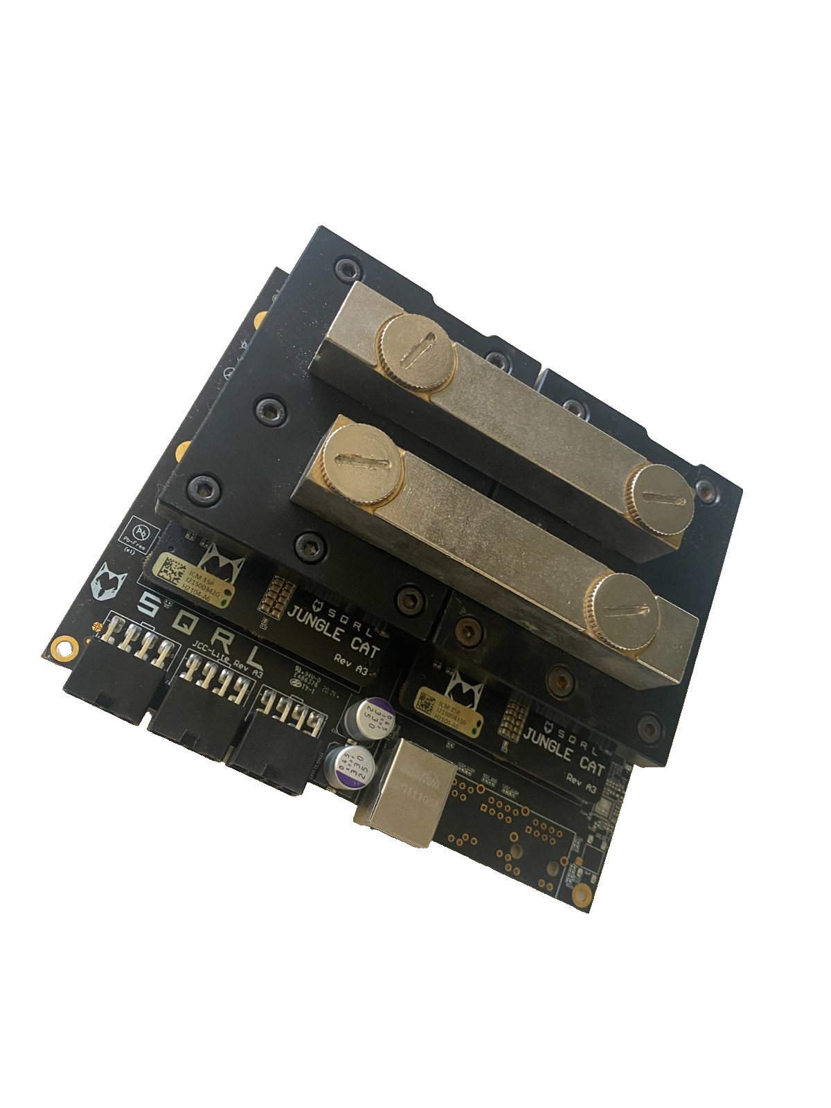 SQRL Jungle Cat, Direct Liquid Cool, with 2x Xilinx Virtex UltraScale+ XCVU35P