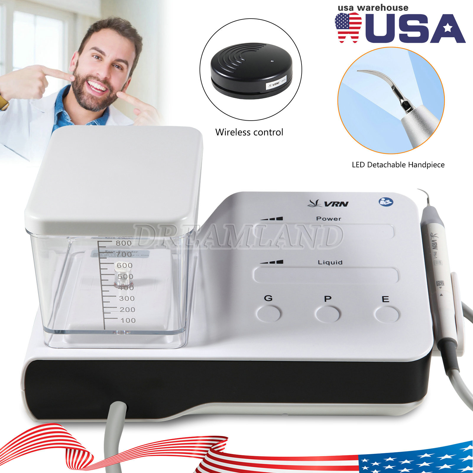 Dental Chair Unit PU Leather Computer Controlled DC Motor + Stool Kit