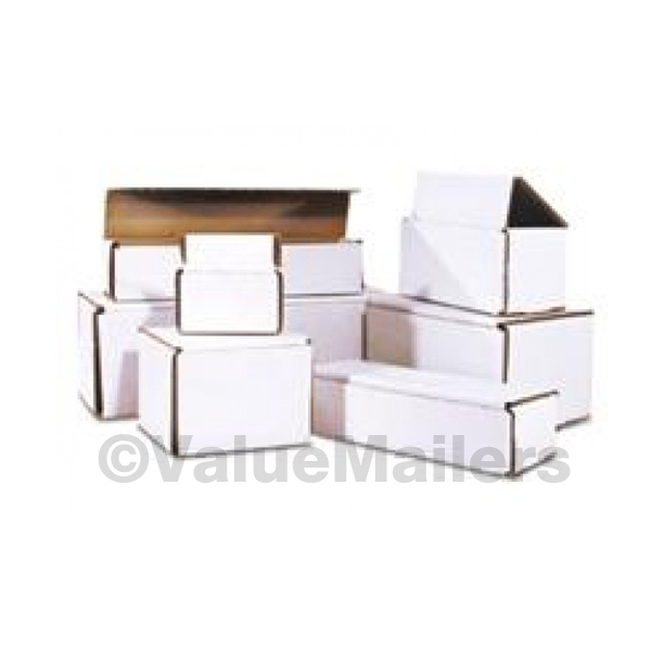 300 – 6x4x2 White Corrugated Shipping Mailer Packing Box Boxes 6 x 4 x 2