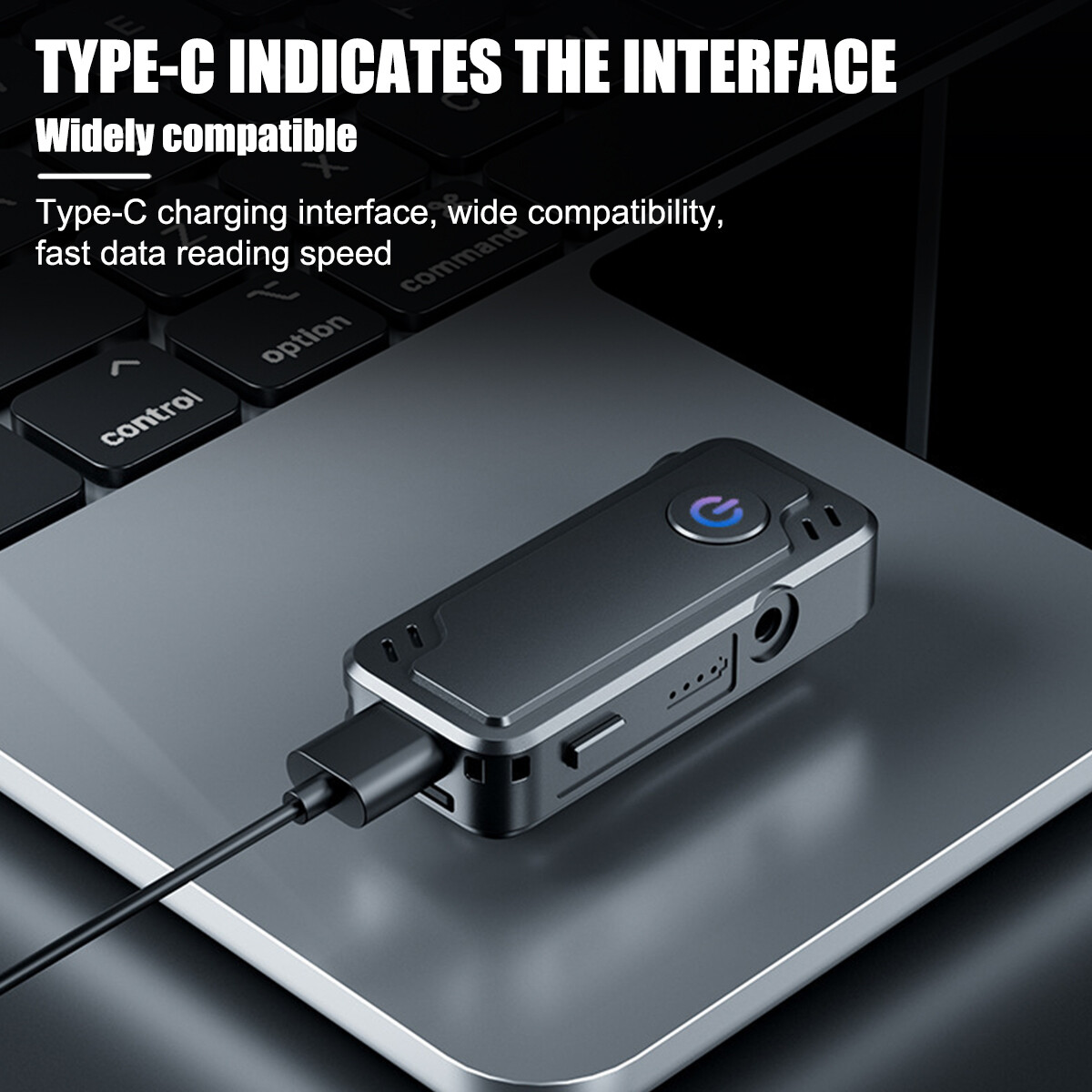 MP3 Digital Hidden Voice Recorder Spy Mini Clip-On Audio Activated Dictaphone US