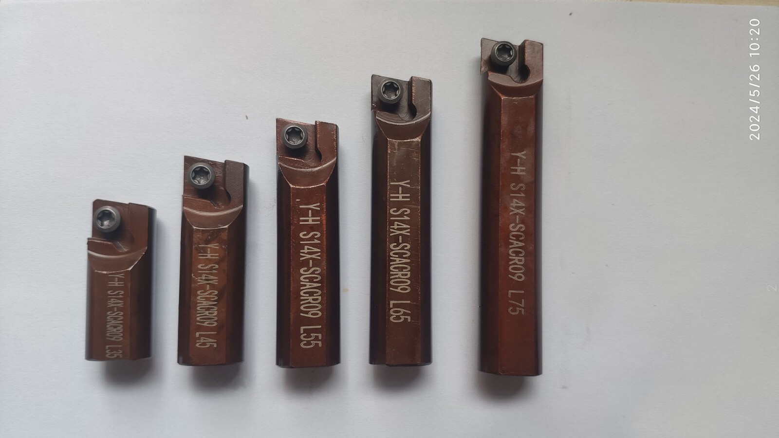 Right Cutter Tool Diameter 14.0mm Fits 50.0mm Portable Line Boring Machine 5pcs