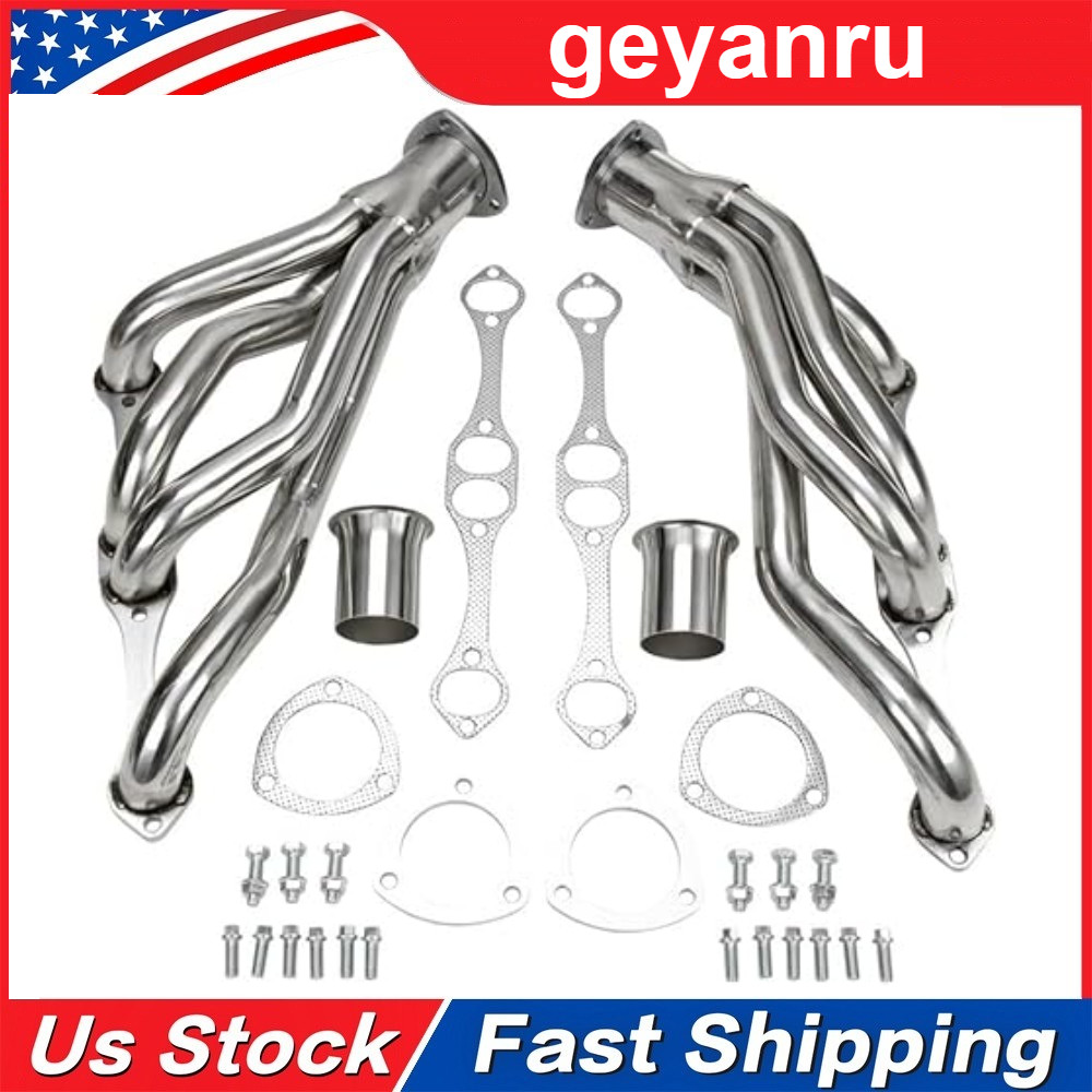 Stainless Steel Exhaust Headers for Chevy Small Block SB V8 262 265 283 305 327