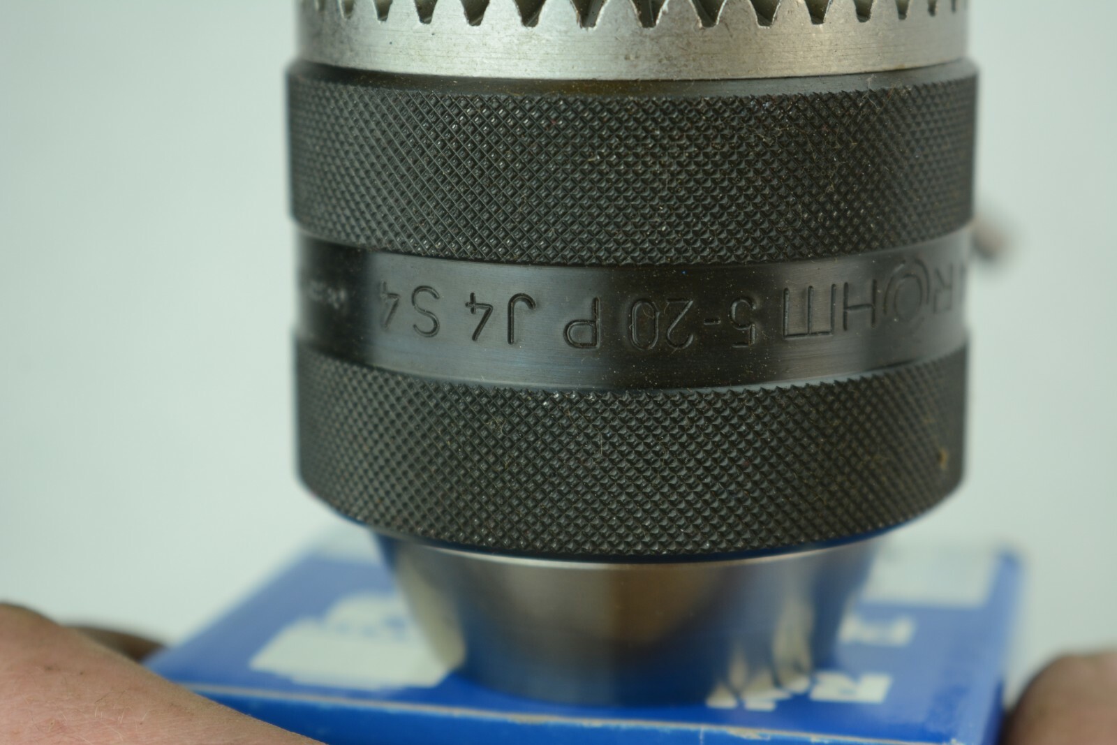 Rohm Germany Quality Precision Drill Chuck & Key 3/16″-3/4″ 4JT #4 Jacobs Taper