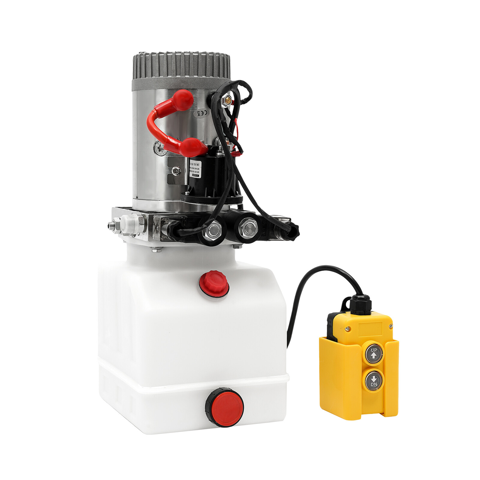 3 Quart Double Acting Hydraulic Pump Dump Trailer Reservoir 12V DC Unit Pack