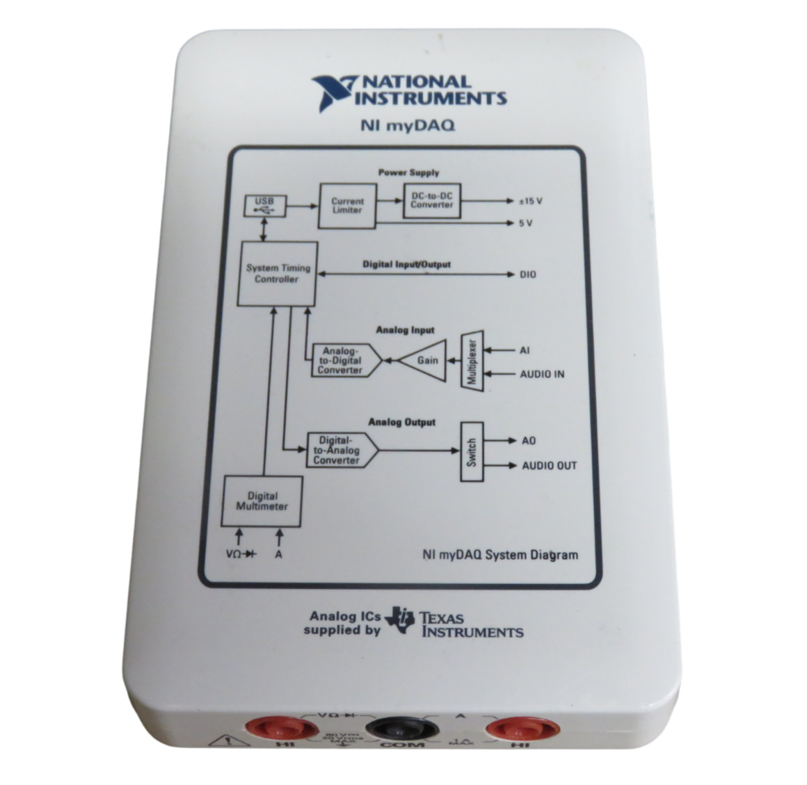 National Instruments Ni myDAQ Student Instrumentation Device Unit Only