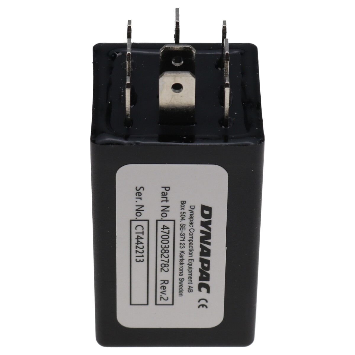 VBS Relay 4700382782 for Dynapac CA151D CA250D CA252 CA260PD CA152 CC102 CC722