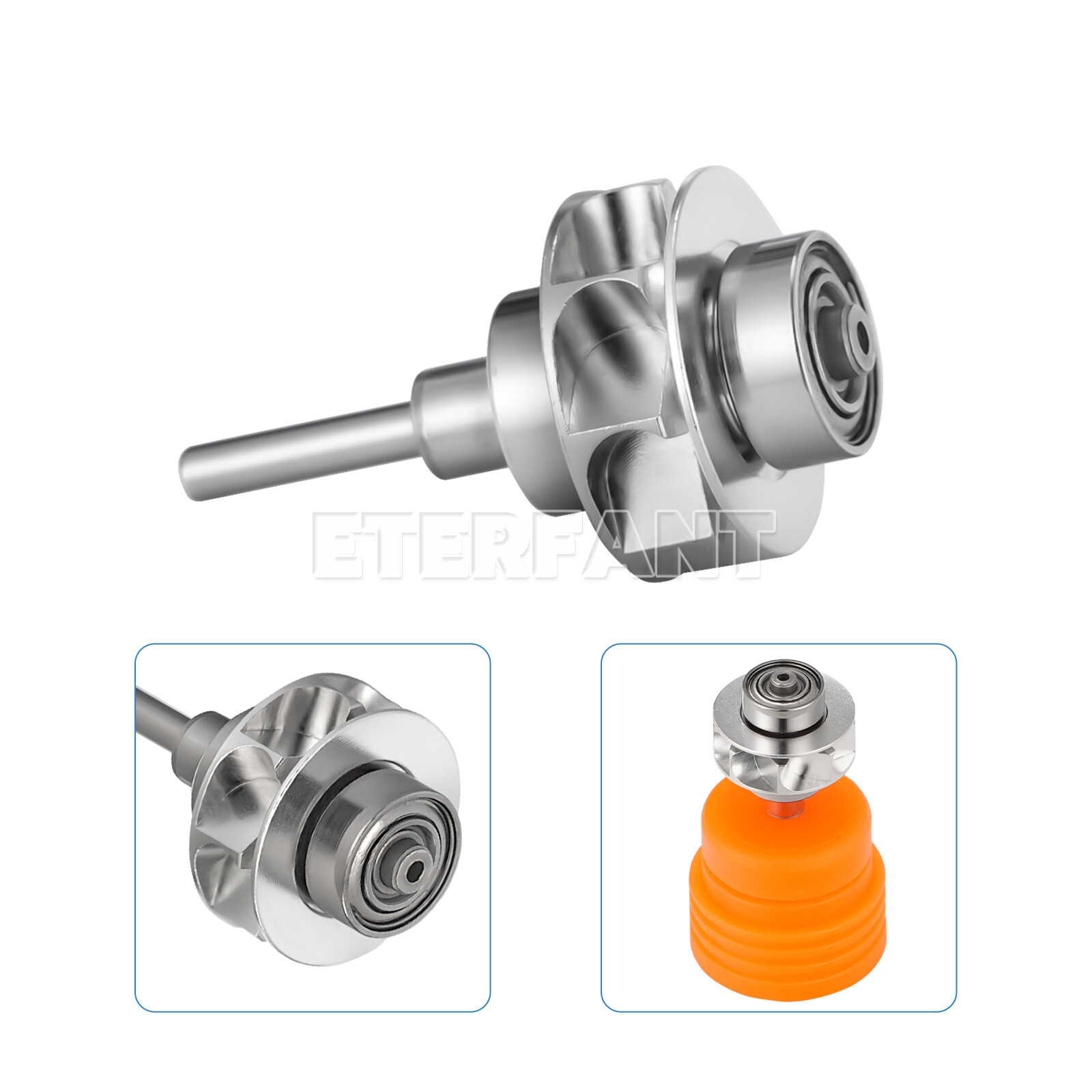 ENTERFANT Dental Turbine Cartridge Rotor Autochuck For Fast Speed Handpiece