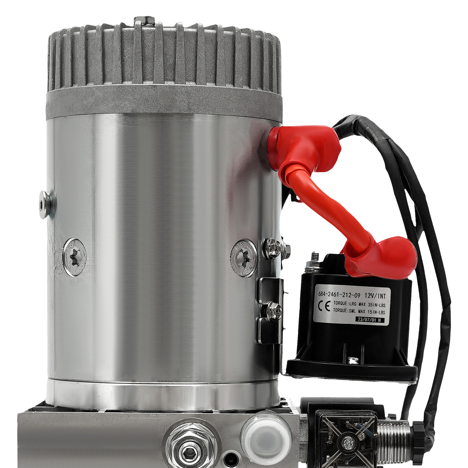 3 Quart Double Acting Hydraulic Pump Dump Trailer Reservoir 12V DC Unit Pack