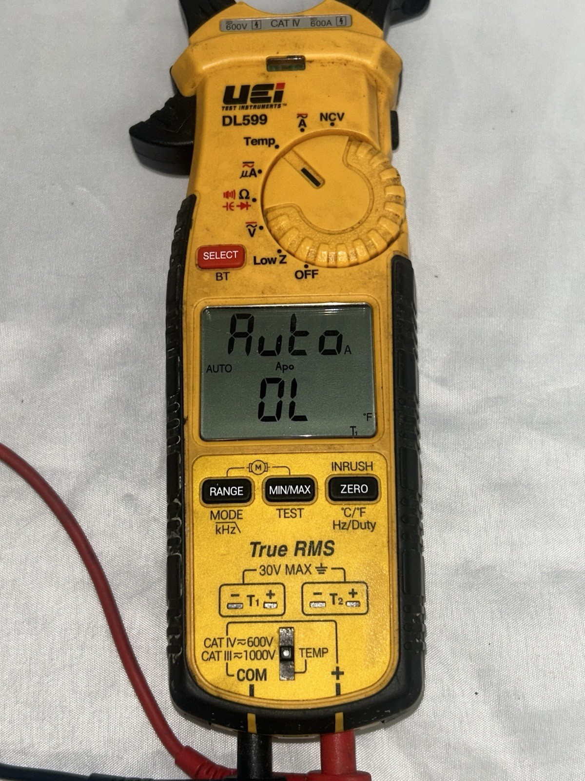 UEI DL599 True RMS Clamp Meter