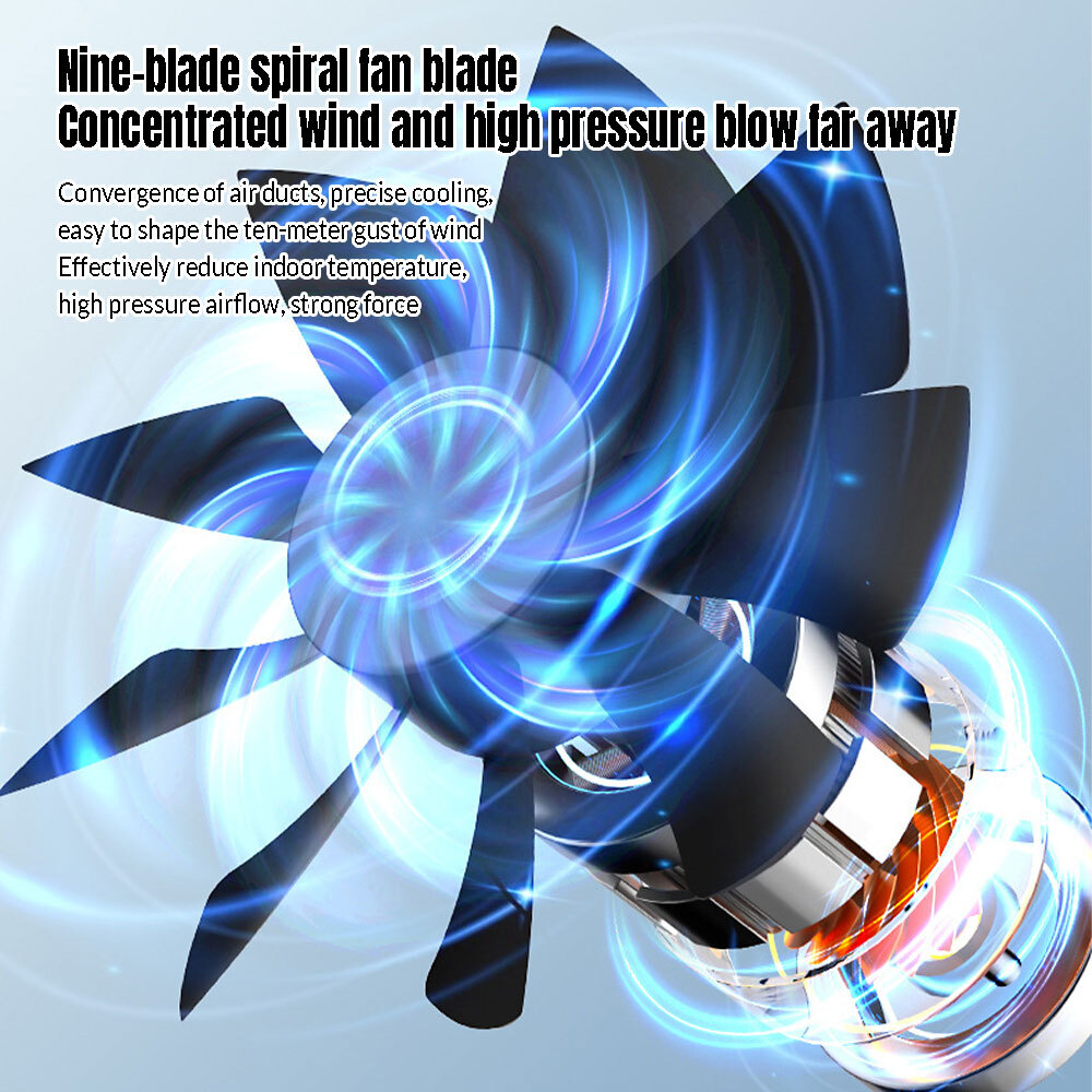 3-In-1 Air Cooling Fan Air Conditioner Cooler Evaporative Water Humidifier