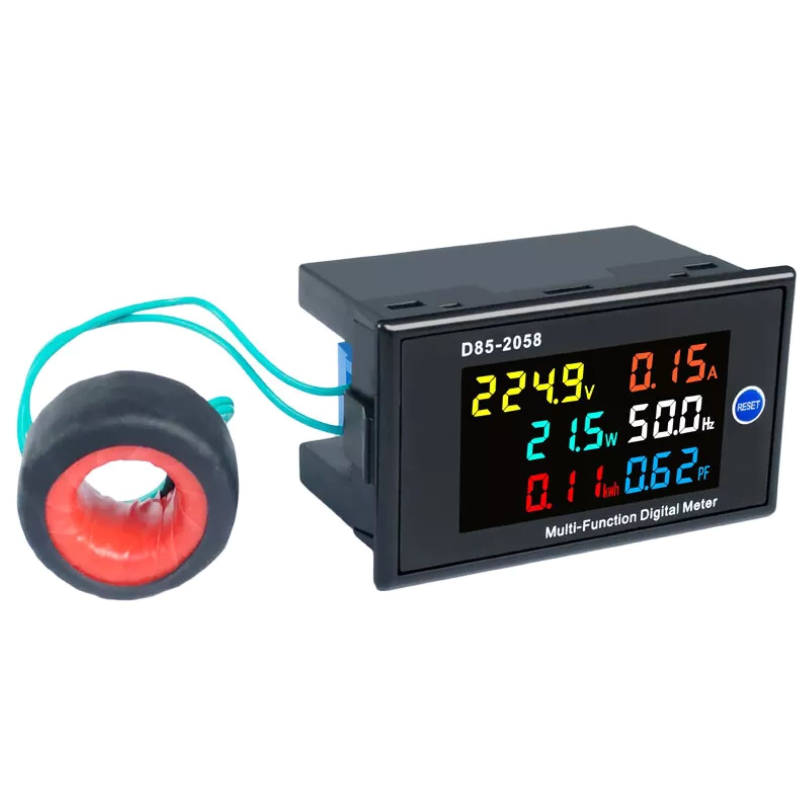 1PCS Digital LCD AC Panel Meter Assembly Kit Support AC 0-99.99A AC current