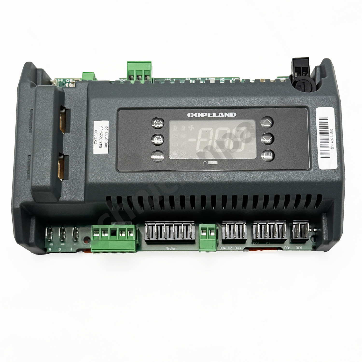 New Emerson XCM25D unit controller 543-0220-00 with built-in display screen
