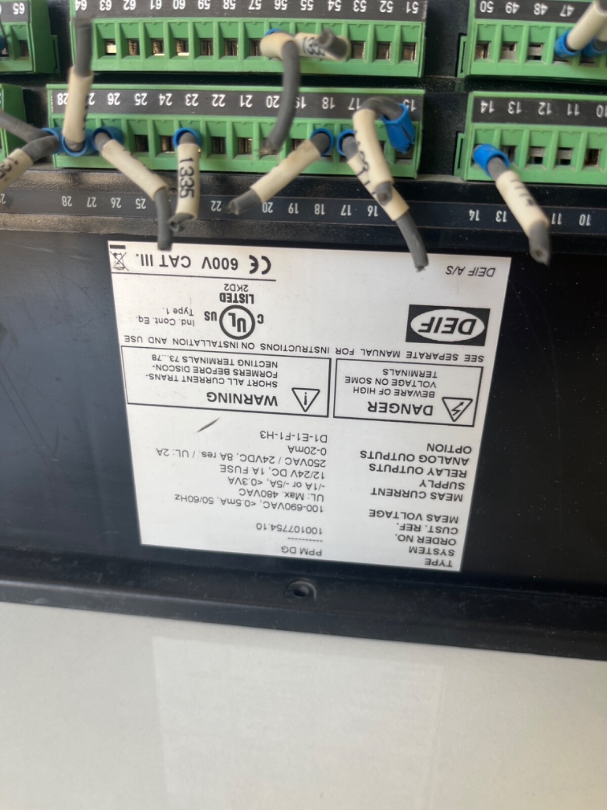 Deif ppm dg multi-line ppm protection and power management