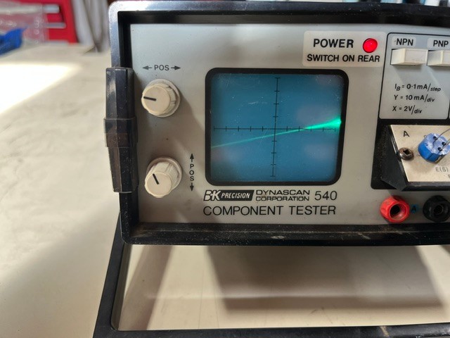 B&K Precision Model 540 Circuit Analyzer Component Tester – Tested/Working