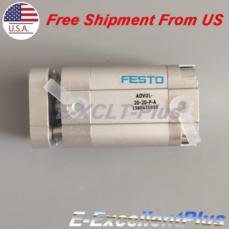 Mini Compact Air Pneumatic Cylinder ADVUL2020PA For Festo ADVUL-20-20-P-A 156861