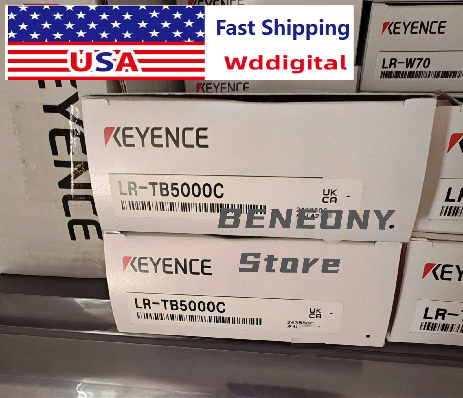 New Factory Sealed Keyence LR-TB5000C Laser Sensor LRTB5000C Fast delivery