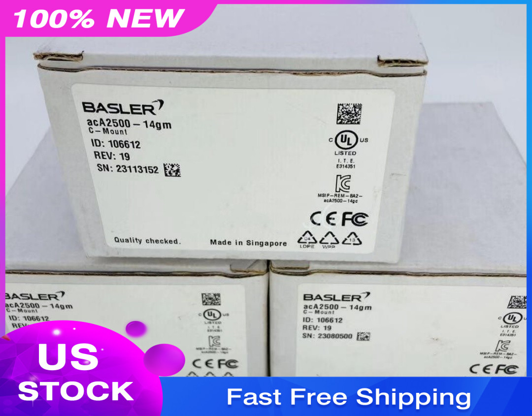 ACA2500-14GM NEW BASLER acA2500-14gm Industrial Camera ACA250014GM