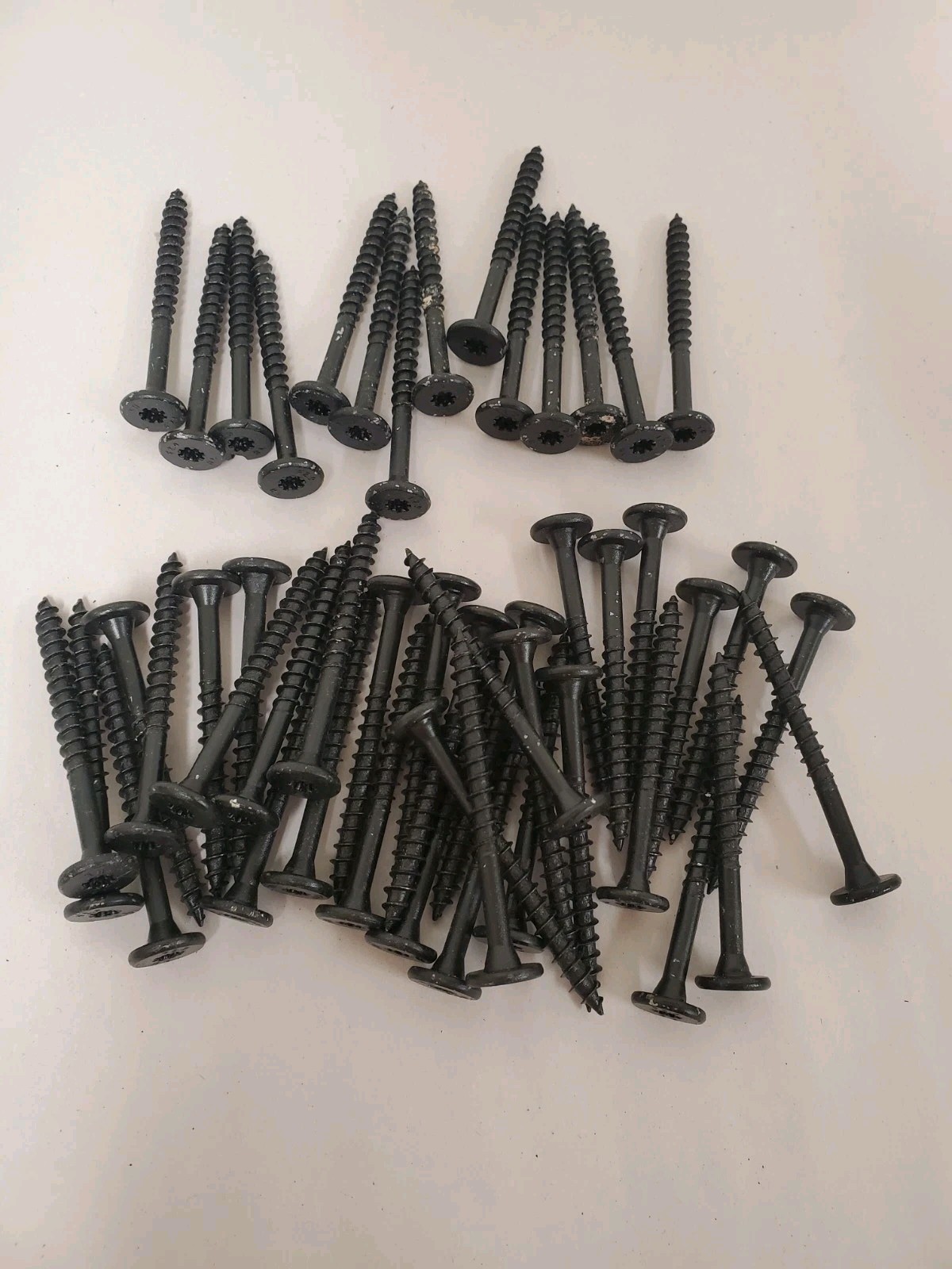 *49* FastenMaster 2-7/8″ HeadLOK Structural Flat Head Wood Screws, Black *READ*