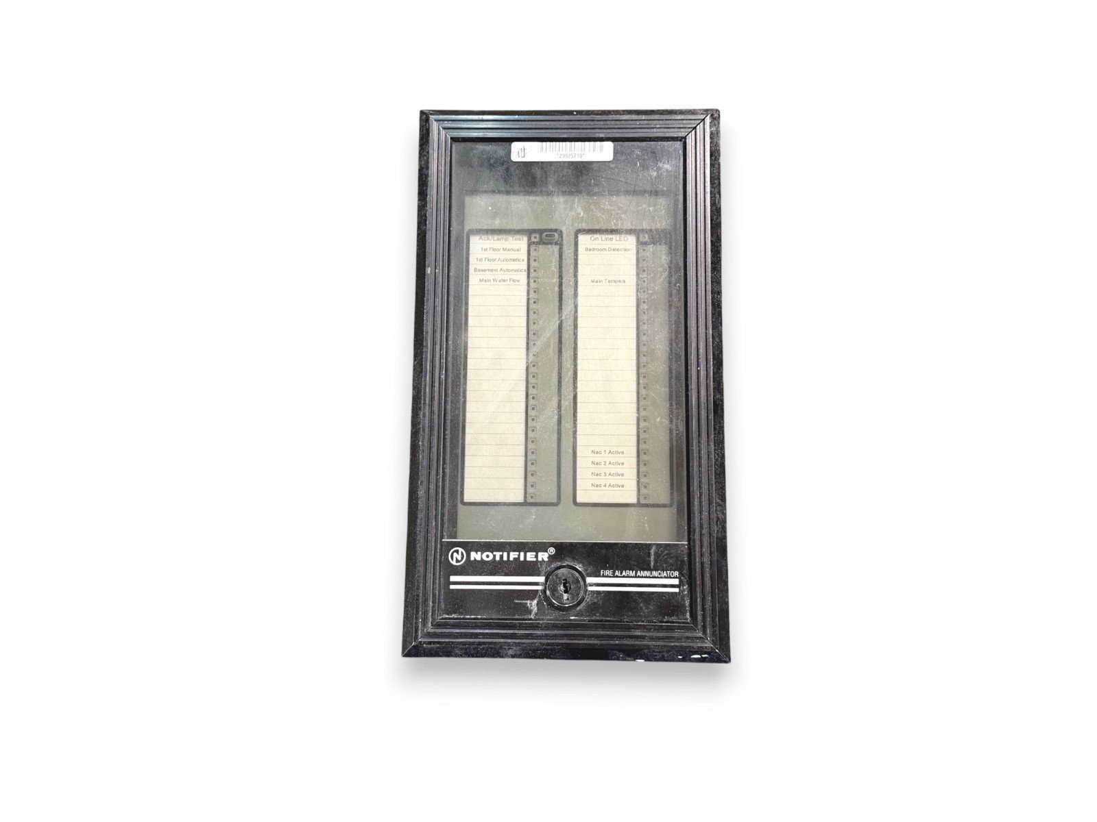 NOTIFIER ACM-48A Fire Alarm Annunciator + ABF-1DB Back Box