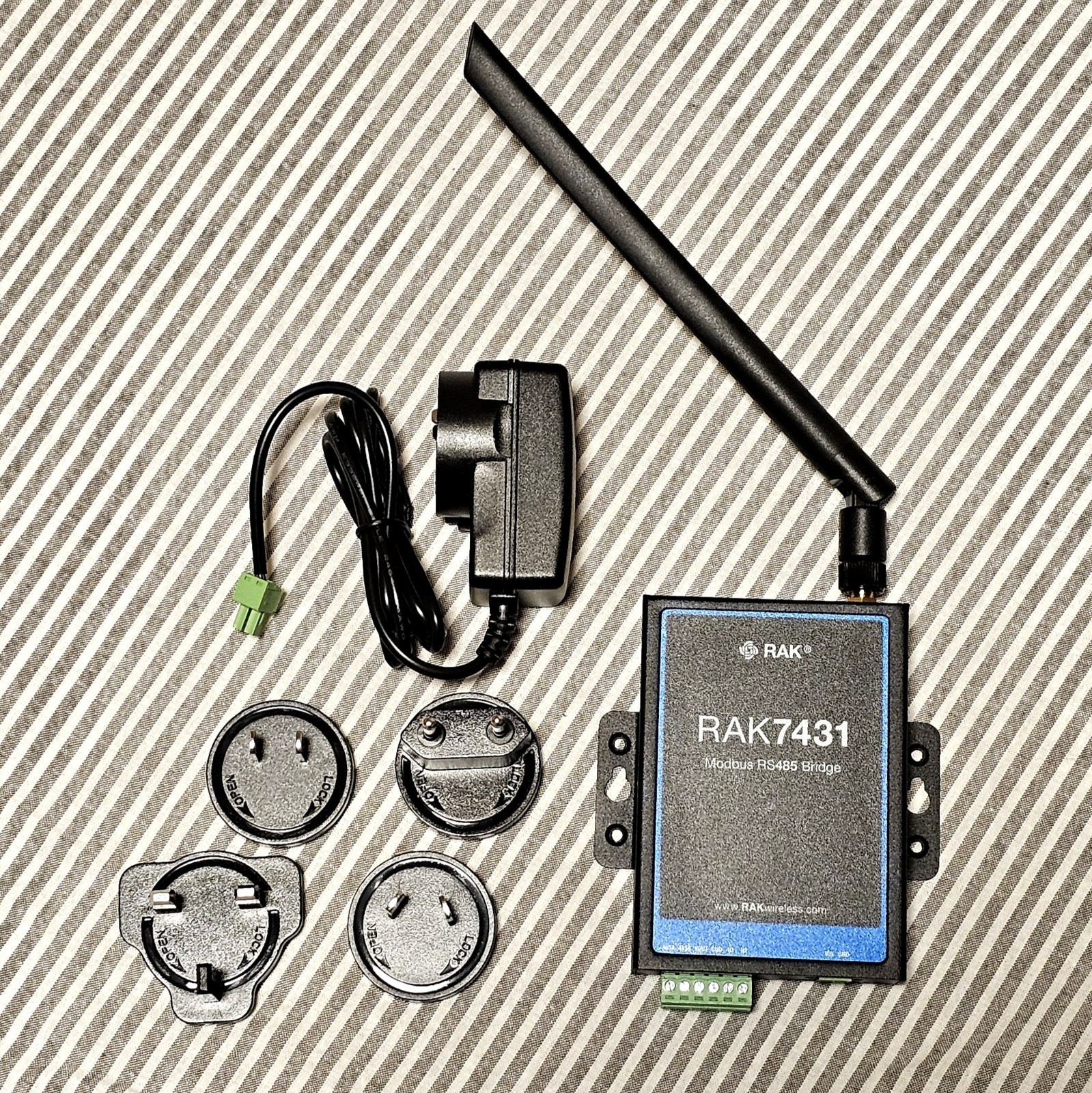 RAK7431 industrial grade Modbus/RS485 to LoRaWAN bridge