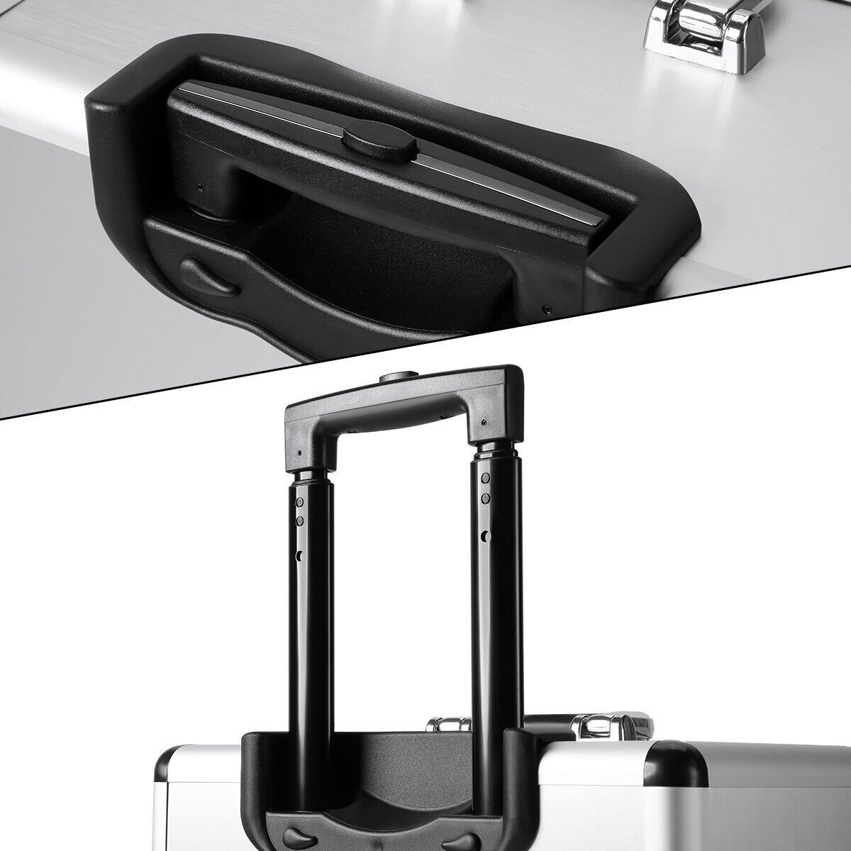 Portable Dental Delivery Unit High-Strength Aluminum Box with Air Compressor
