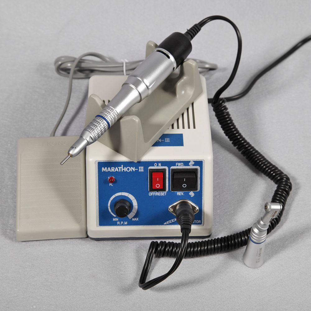 Lab Marathon Electric Micro Motor w/Slow Low Speed Handpiece 35K/35,000 r.p.m.