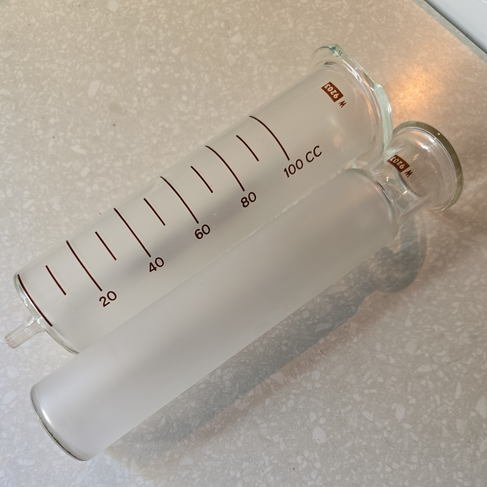 Becton Dickinson & Co Yale 100CC Glass Graduated Syringe Luer Lok Tip
