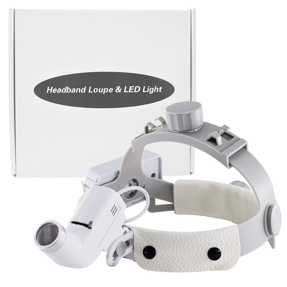 5W High Brightness Dental LED Head Light Adjustable Medical Headlamp ENT Vet USA