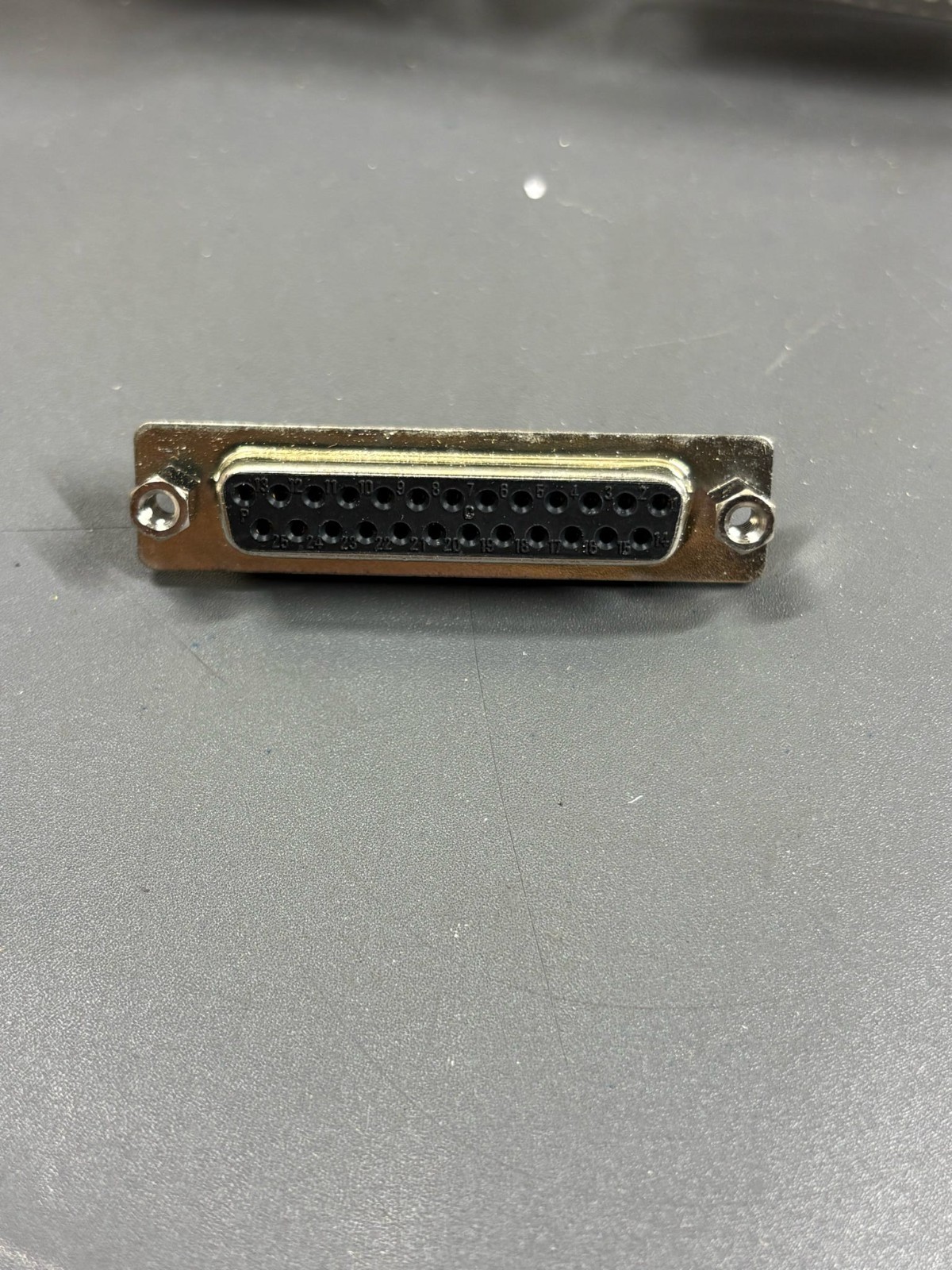 48 PCS DB25 Female Panel Mount D-Sub Connectors 25 Pin Solder Type Serial Port